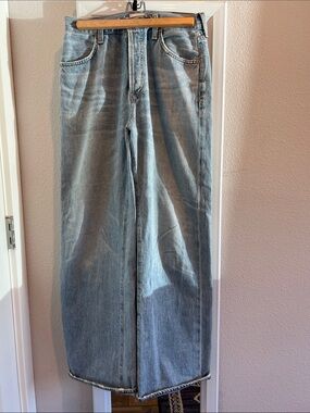 Women’s Citizens of Humanity Annina Wide Leg Jeans. Size 27, waist altered to 26